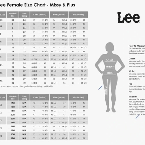 Women's Lee Mid Rise Sculpting Slim Fit Skinny Leg Jeans, Blue, Size 16M, NWOT - Picture 12 of 12